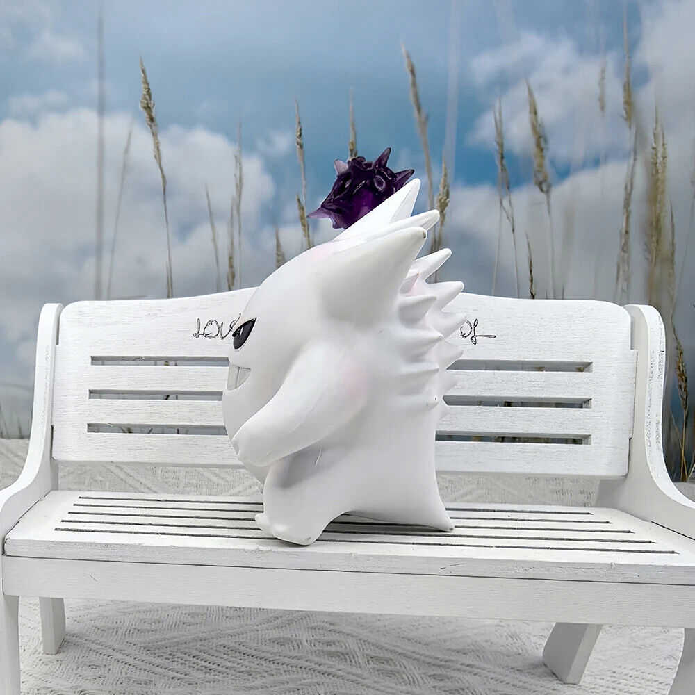 LEGENDS White Gengar Ghost Figurine Cartoon Switch Game Model Decoration Anime