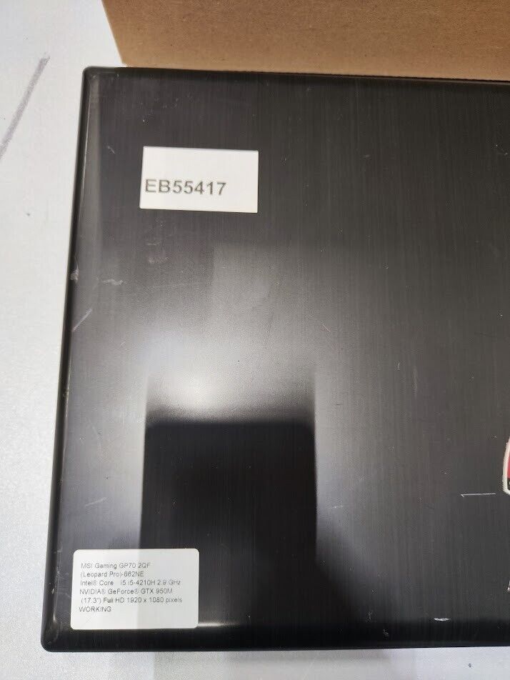MSI Gaming GP70 2QF Leopard Pro - i5-4210H - GTX 950M - 17.3 FHD Gaming Laptop