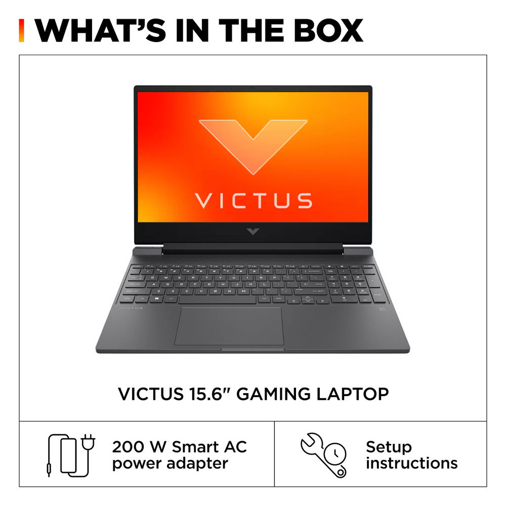 2024 HP Victus Gaming Laptop 15.6" 144Hz Intel i5 RTX 4050 with Upto 64GB RAM and 2TB SSD