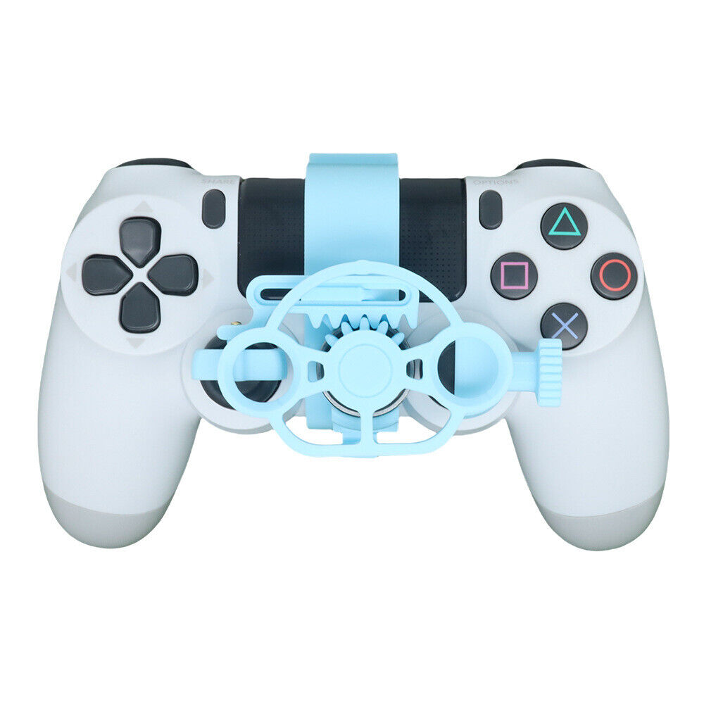 Mini 3D Printed Steering Wheel for PS4 Game Controller - Auxiliary Replacement