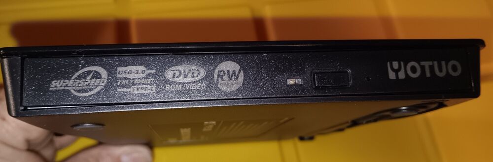 Portable CD DVD RW Burner with USB 3.0 Type-C