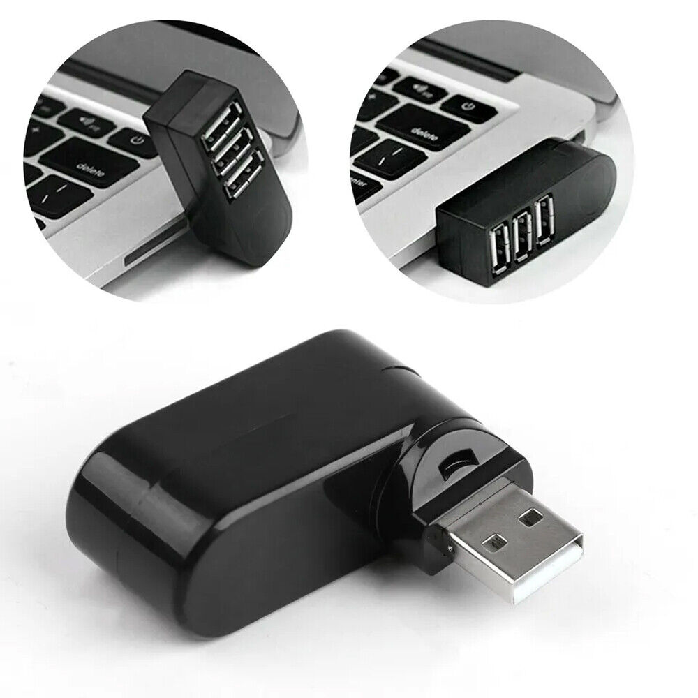 High-Speed 3 Port USB 3.0 Multi-HUB Splitter for PC and Laptop
