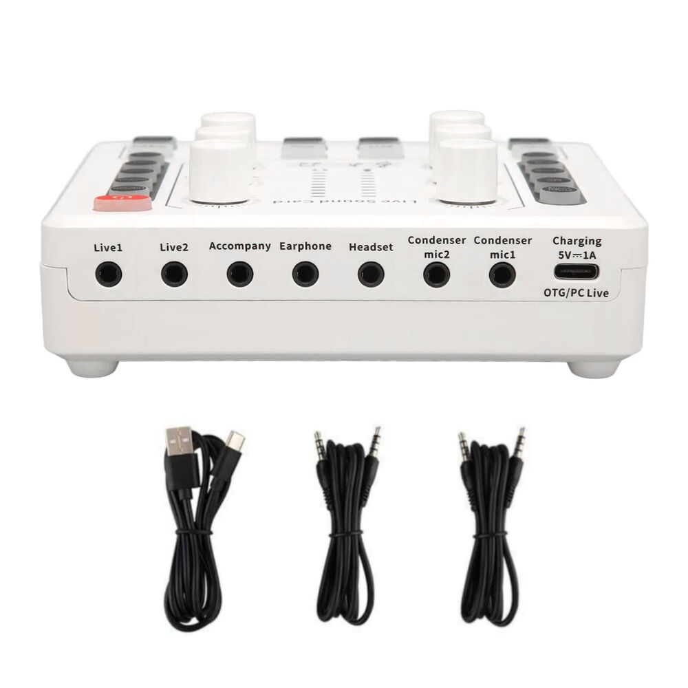 M8 Sound Card - High-Quality Audio Performance for Multi-device Compatibility