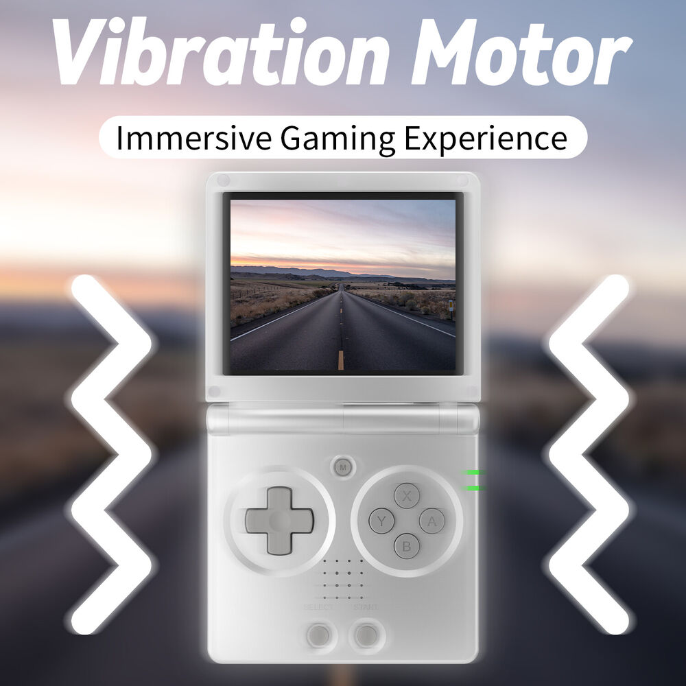 ANBERNIC RG35XXSP Handheld Retro Game Console with 3.5 IPS Screen and 64GB Storage