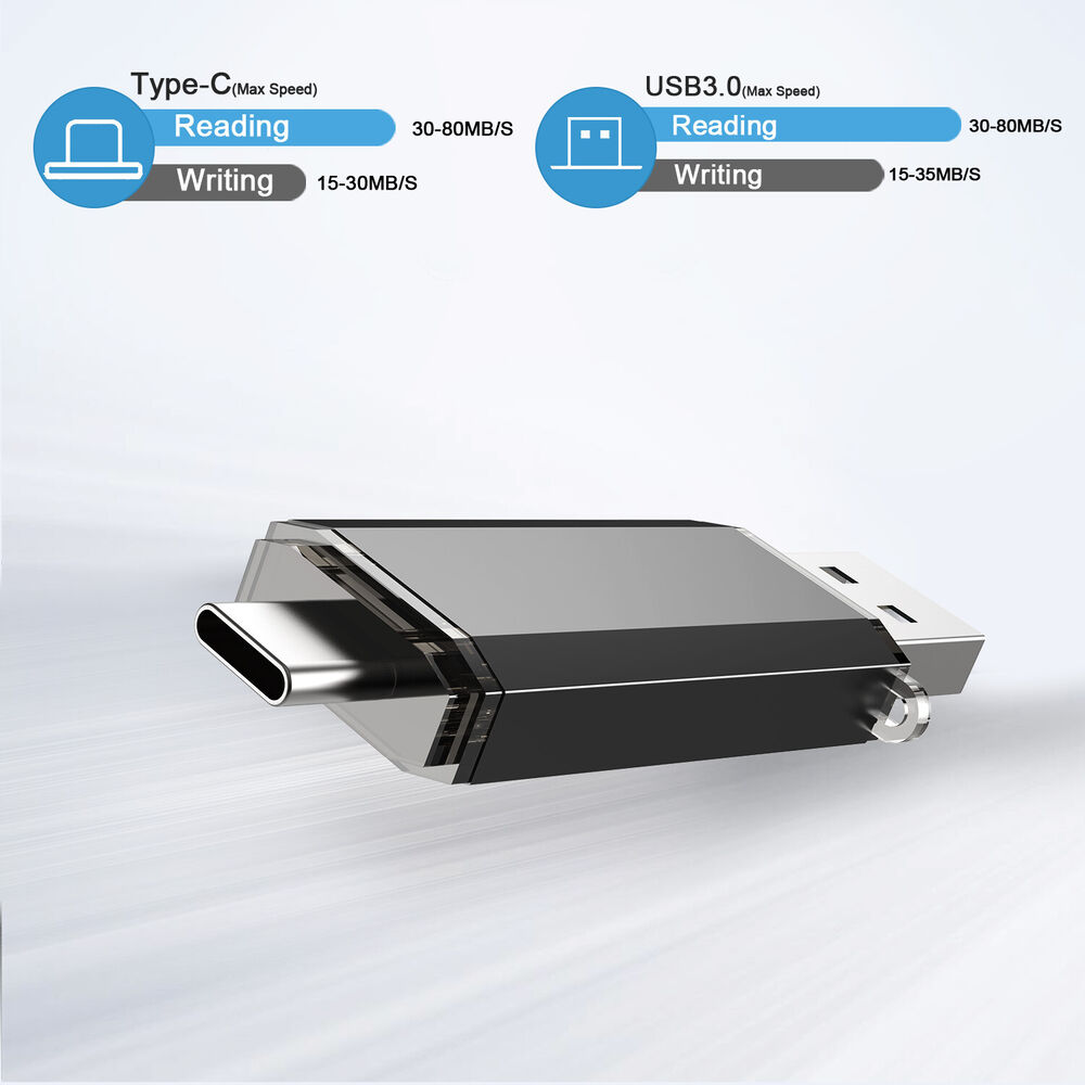 USB 3.0 Type C Flash Drive OTG High-Speed Data Memory Storage for Phone