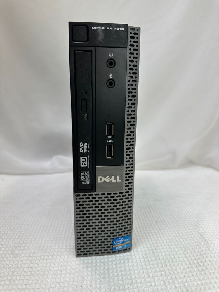 Dell OptiPlex 7010 USFF with Windows XP PRO 32 Bit SP3, Intel i7, New 512GB SSD, 1YR Warranty