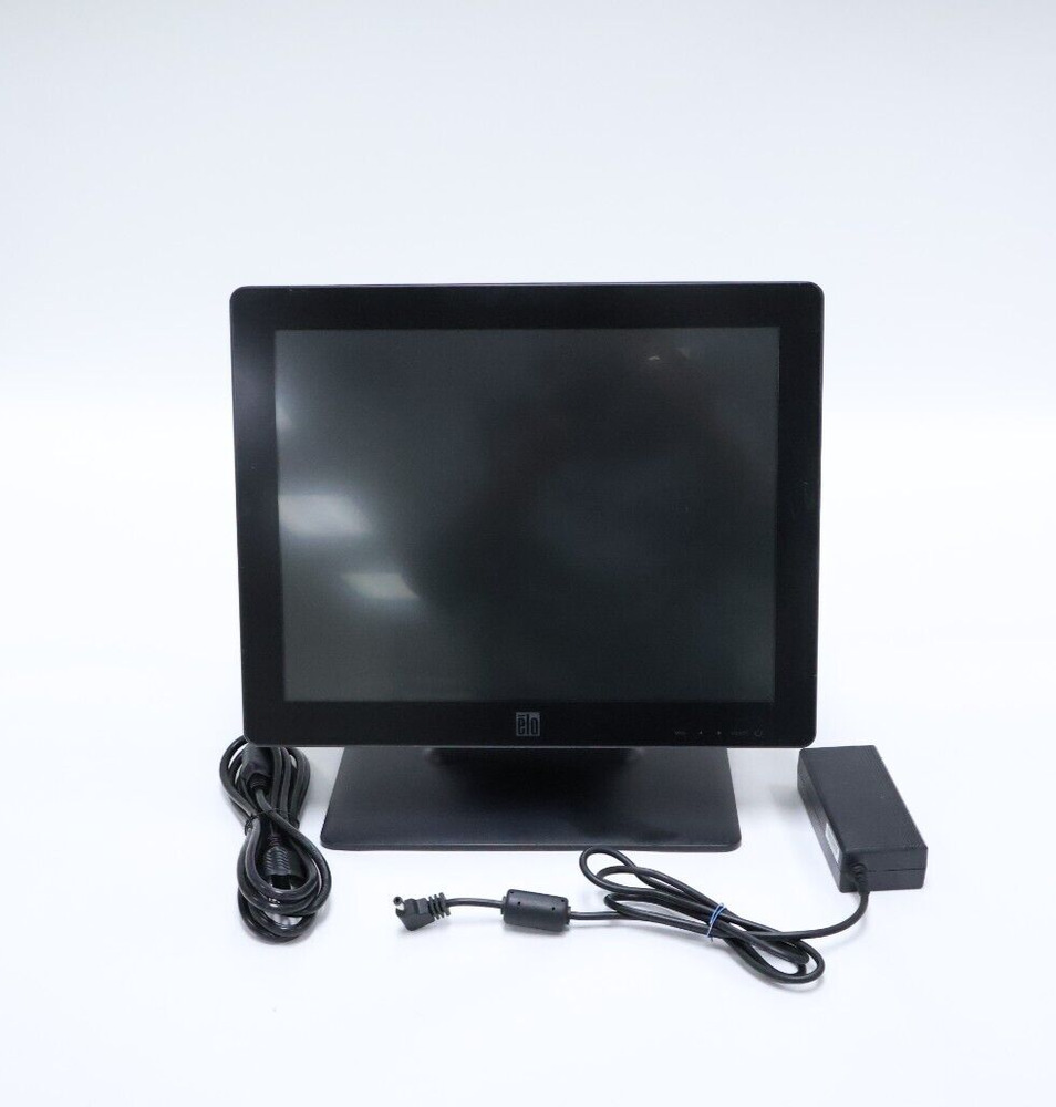 ELO ET1523L 15 Inch Touchscreen Monitor with 4:3 Aspect Ratio, 1024x768 Resolution, and AC Adapter
