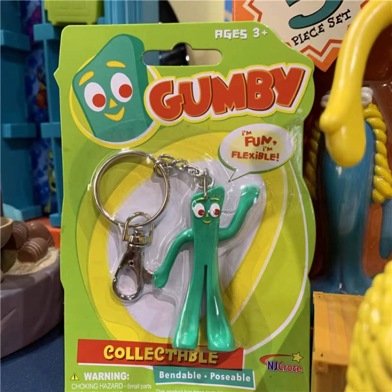 NJ Croce Gumby Figure Bag Pendant