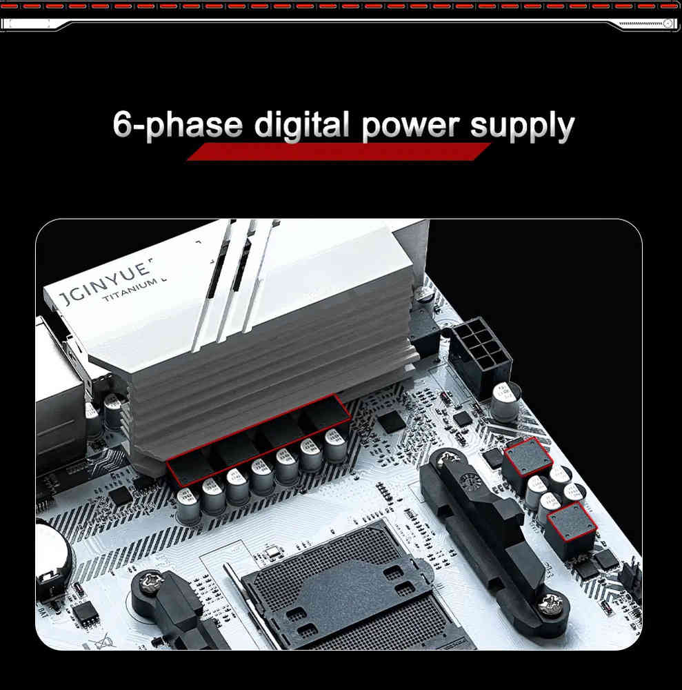 B450M TI Mainboard WiFi Motherboard AM4 AMD Ryzen 1st,2nd,3rd,4th,5th Generation