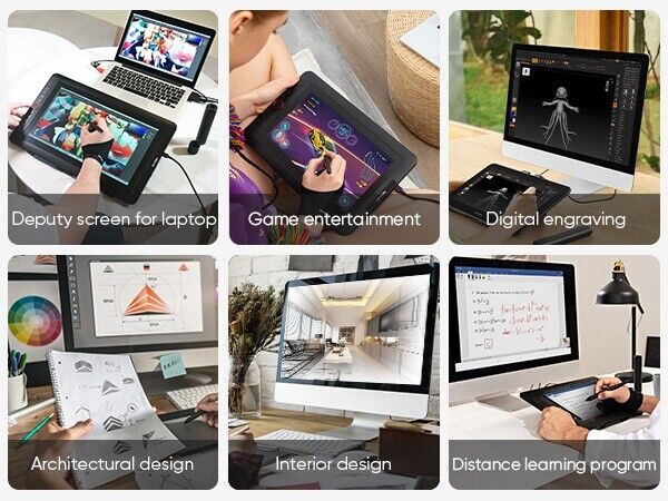 XP-Pen Artist 15.6 Pro Graphics Drawing Tablet with 60° Tilt and 8192 Pressure Sensitivity