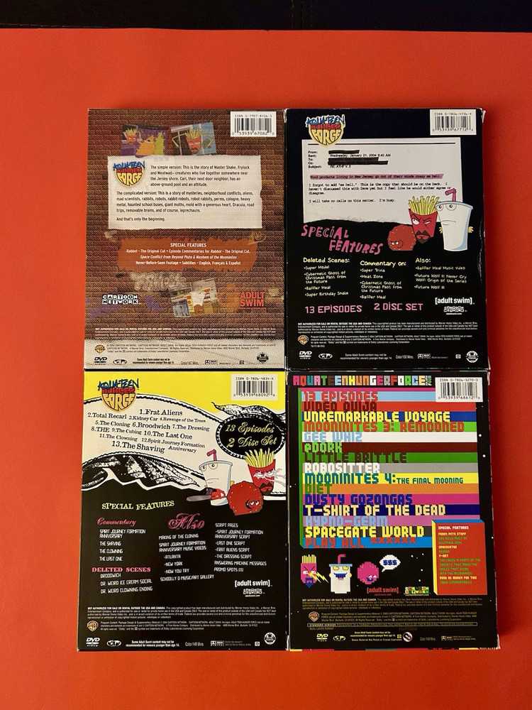 Aqua Teen Hunger Force Seasons 1-4 DVD Collection