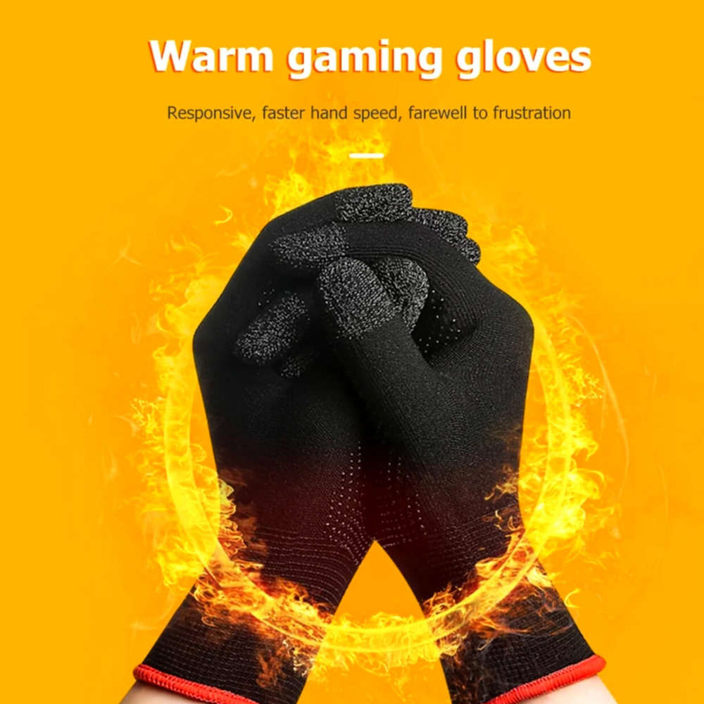Five Finger Gloves for Mobile Gaming - PUBG & Call of Duty Gamer Equipment