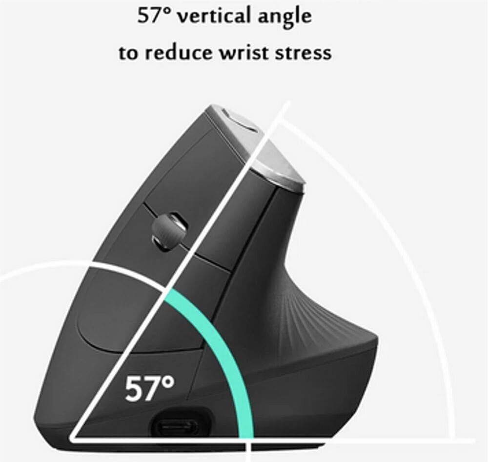 MX Vertical Ergonomic Mouse 2.4Ghz Optical Office Mouse