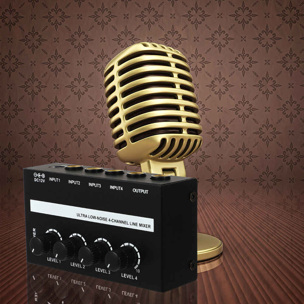 Lightweight Gaming Audio Mixer Microphone for Recording Studios