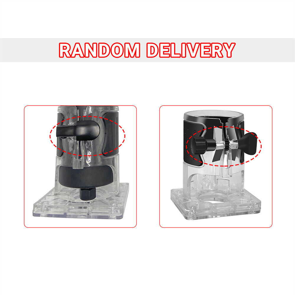 High-Speed 33000RPM Compact Trim Router with 15 Bits