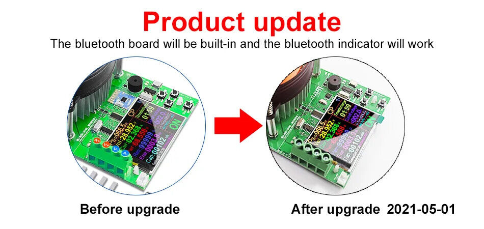 DIY 1000W 4 Wire DC Electronic Load Lithium Battery Tester Capacity Monitor