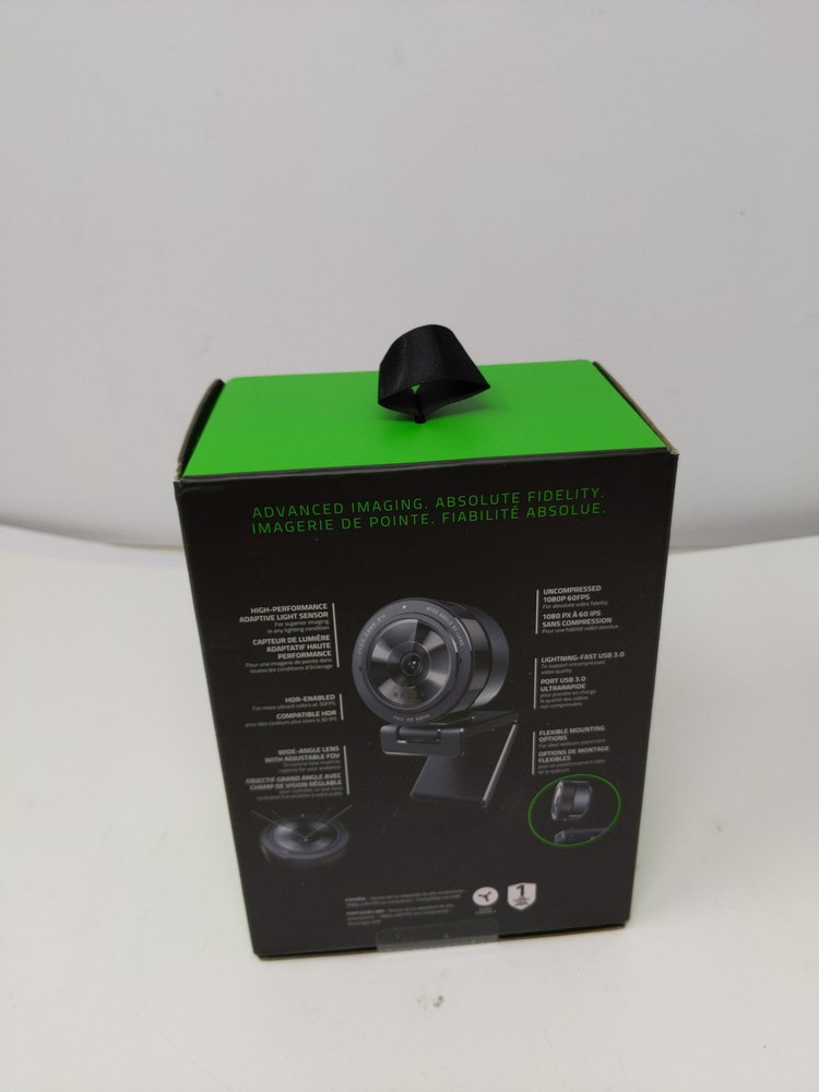 Razer Kiyo Pro Webcam: Full HD 1080p 60fps for Streaming, Gaming, and Video Calls