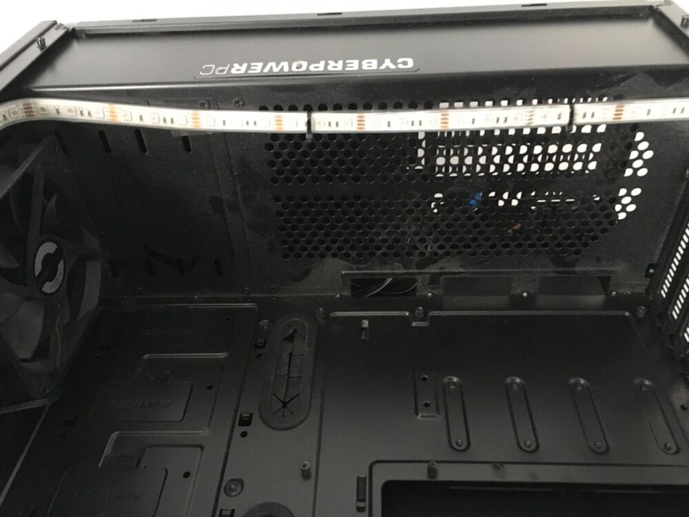 CyberPowerPC C-Series Solid Black Computer Case