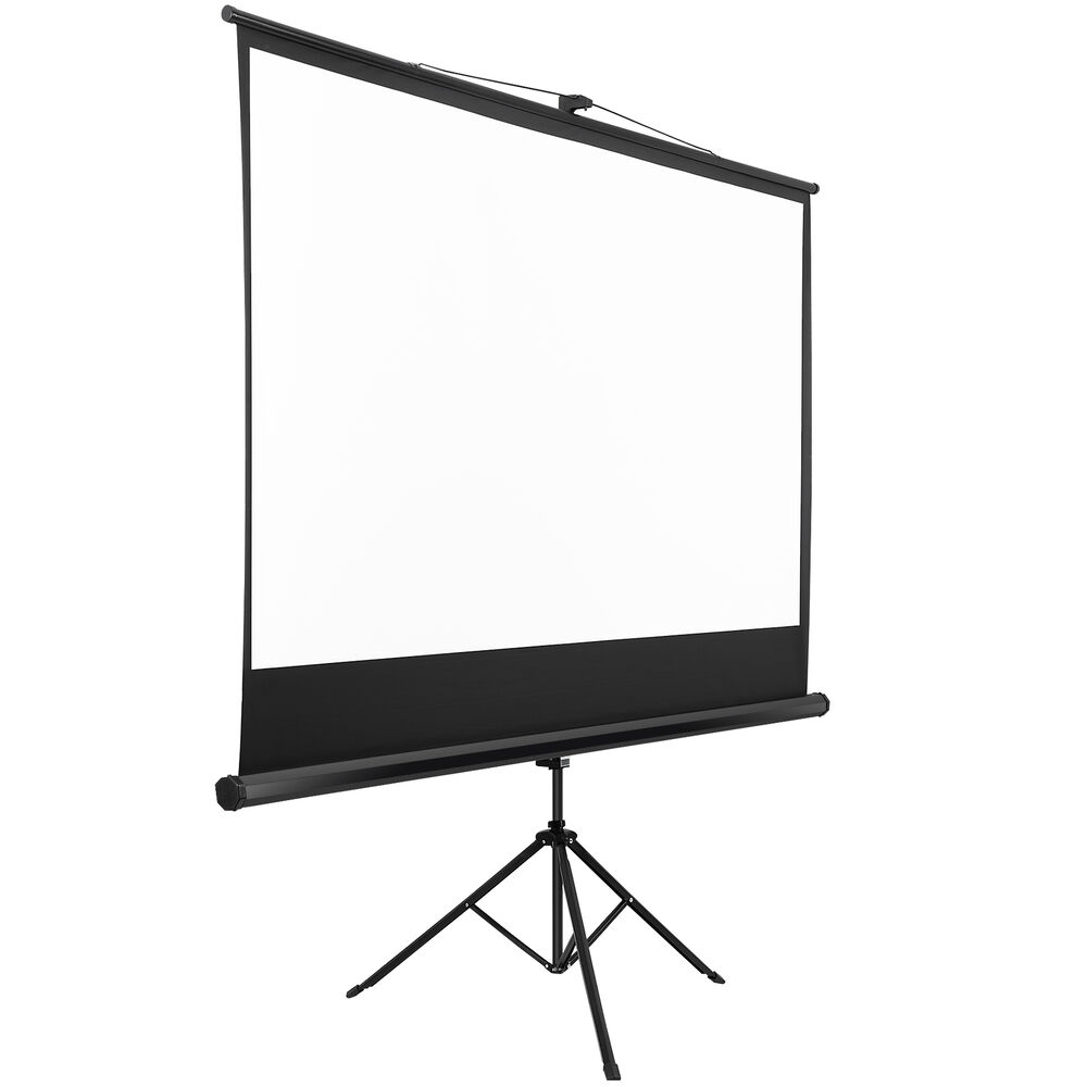 16:9 HD 4K 84 Inch Movie Projection Screen with Stand for Home Theater