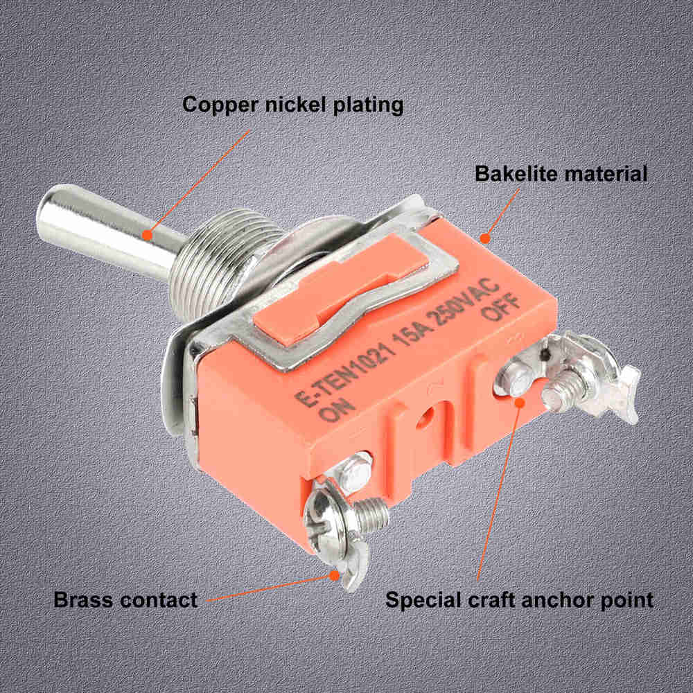 10x Waterproof Heavy Duty Toggle Switch for Car and Boat Applications