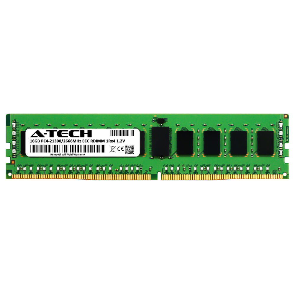 A-Tech 16GB DDR4 2666MHz ECC REG Server Memory RAM