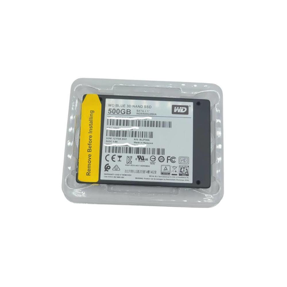 WD Blue 500GB 3D NAND SSD SATA III Internal Drive