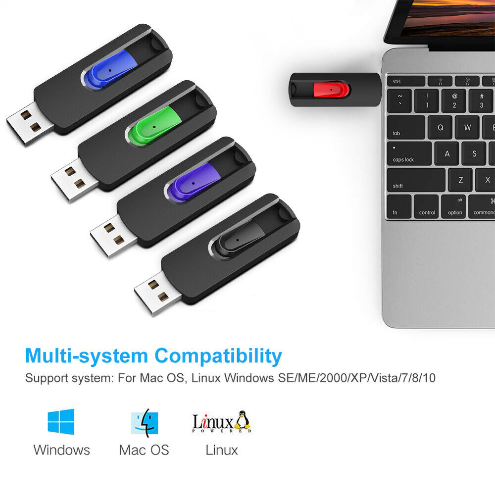 USB Flash Drive Thumb Drive Memory Stick Pendrive 4GB, 8GB, 32GB, 64GB, 128GB LOT