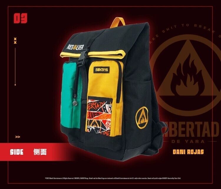 FARCRY6 Laptop Backpack with Genuine Game Peripherals