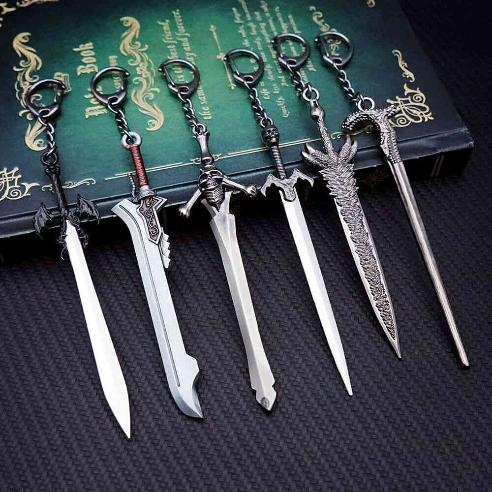 DMC Devil Dante Sword Rebellion Awakening Keychain - Game Peripherals