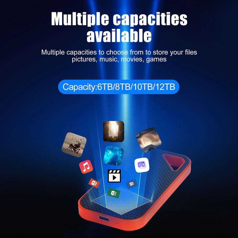 Large-Capacity External Hard Drive Storage