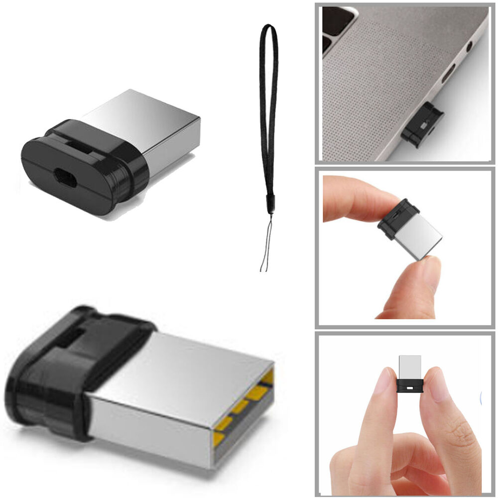 2Pack Small Mini USB 2.0 32GB 64GB Flash Drive Pen Drive Memory Disk