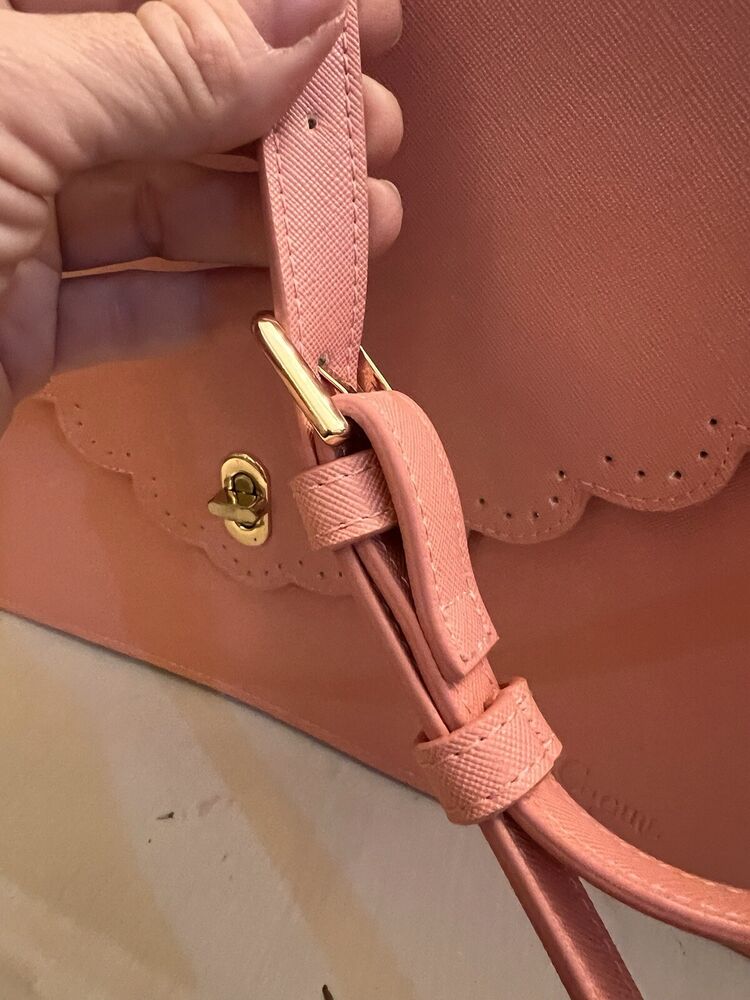 Go Getter Girl Laptop Bag Computer Harper Pink CrossBody Vegan Leather