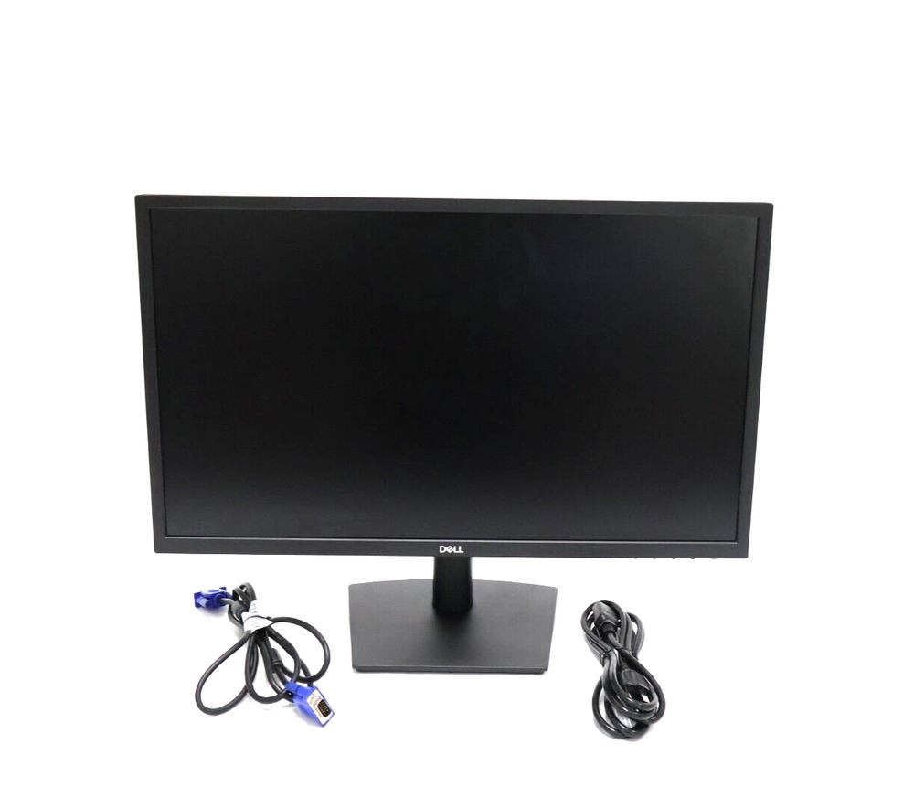 Dell E2422H 23.8 Inch Widescreen LCD Monitor with Stand, Power, and VGA Cables
