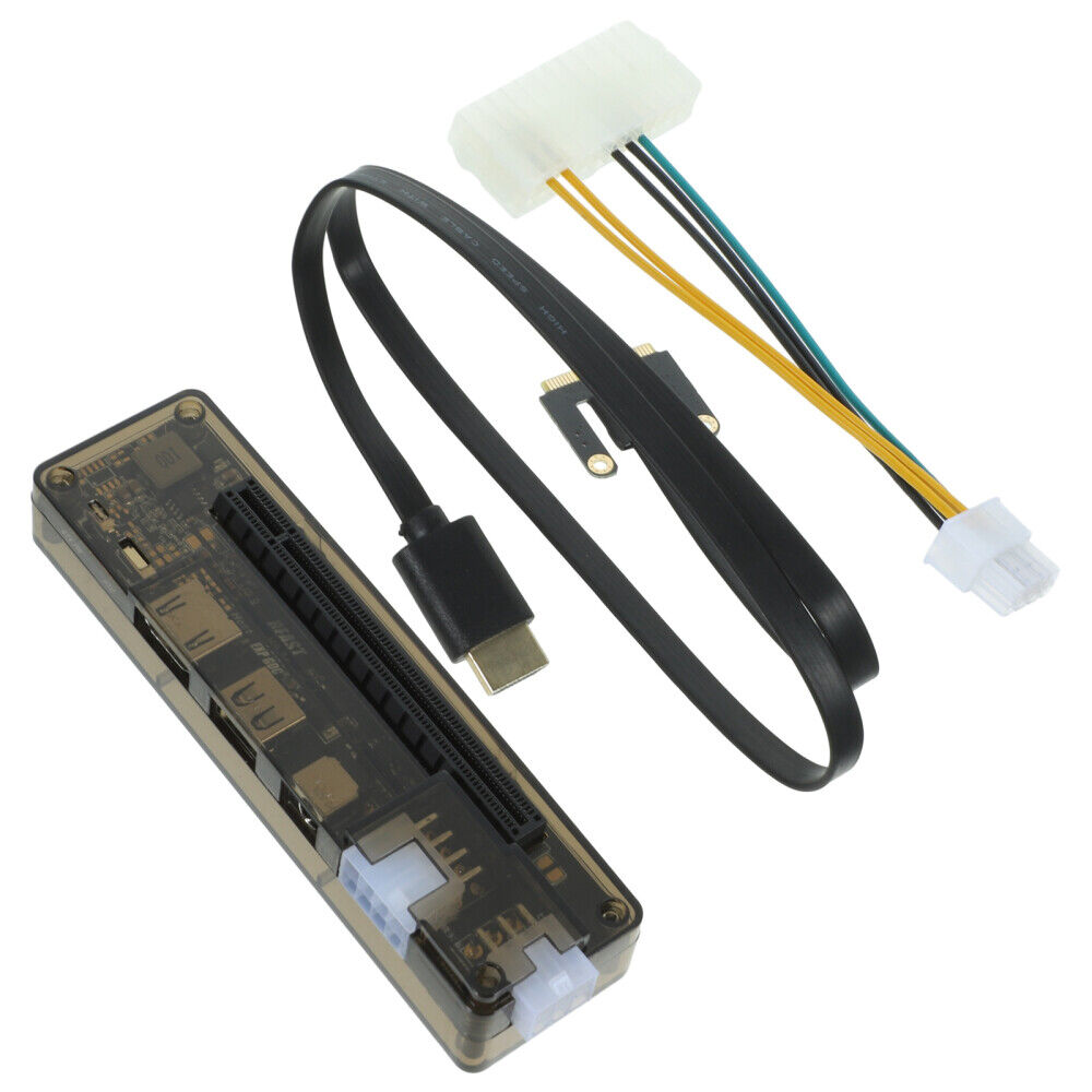 PCI-E External Graphics Card Docking Station for Laptops
