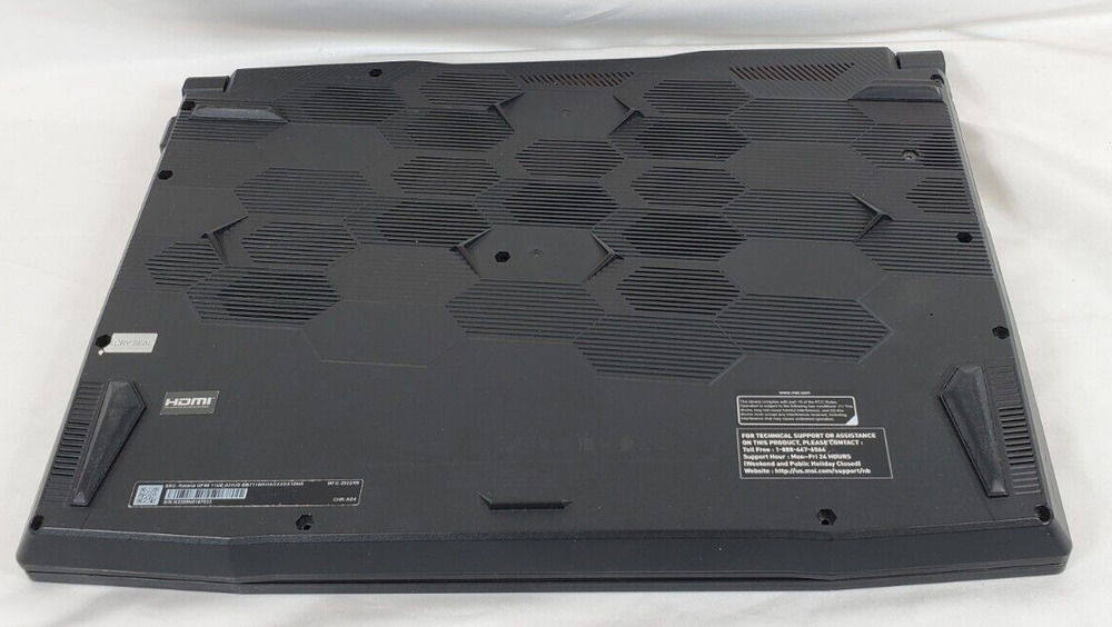 MSI Katana GF66 11UE Gaming Laptop with 16GB RAM, Nvidia RTX 3060, and 1TB Storage