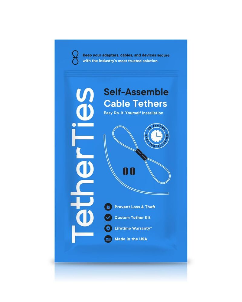 Customizable Cable Organization DIY Tether Kit for Computers