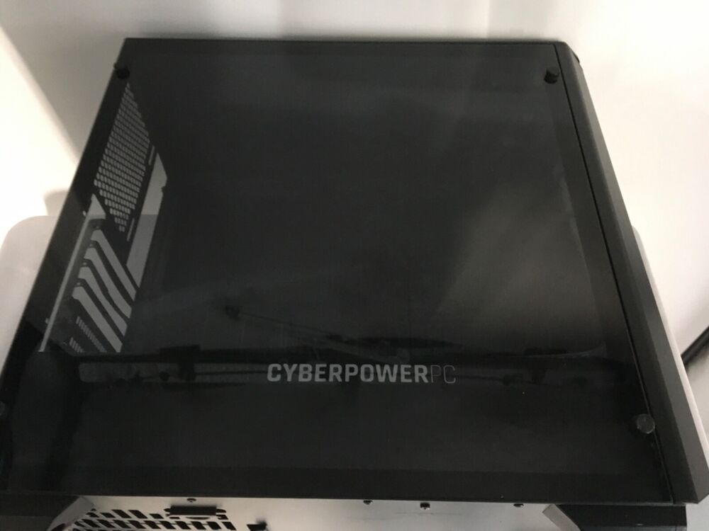 CyberPowerPC C-Series Solid Black Computer Case