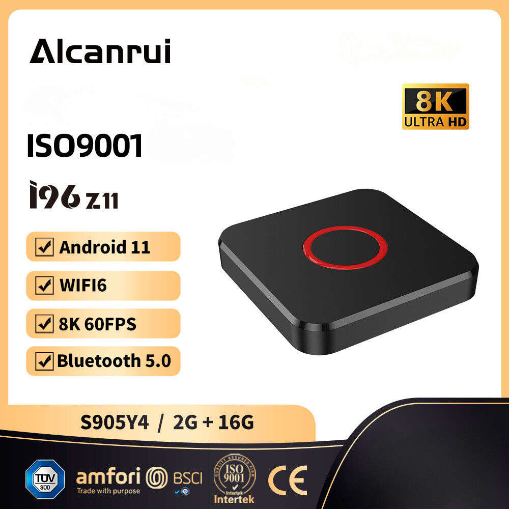 8K HDR Smart TV Box with Wifi and Wireless Screen Projection