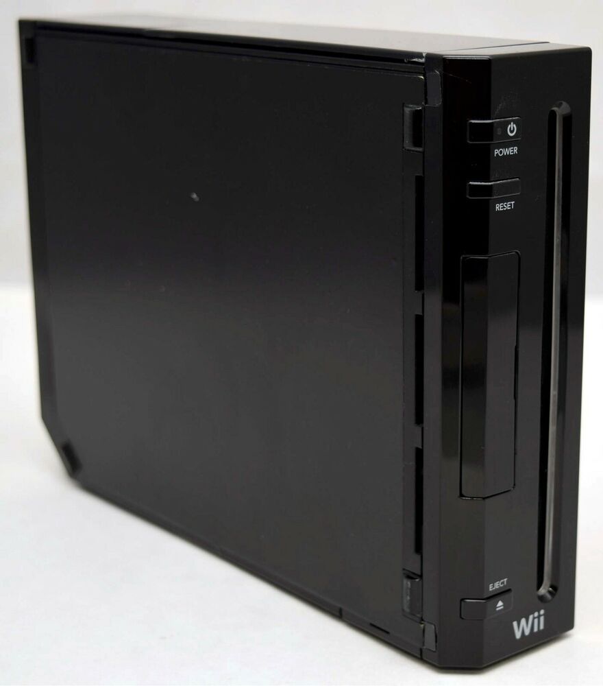 Nintendo Wii Video Game System Bundle with Black Console and New Accessories