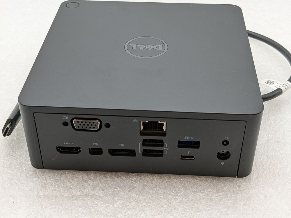 Dell TB16 K16A Thunderbolt Docking Station USB-C with 130W Adapter - Free Shipping & Handling