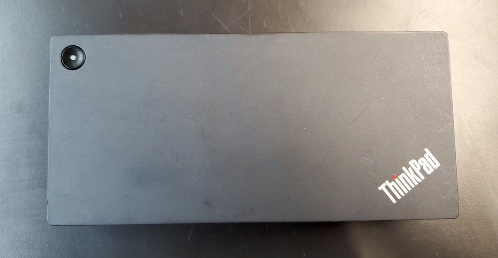 Lenovo ThinkPad USB-C Dock Type 40A9 with 90W Power Adapter