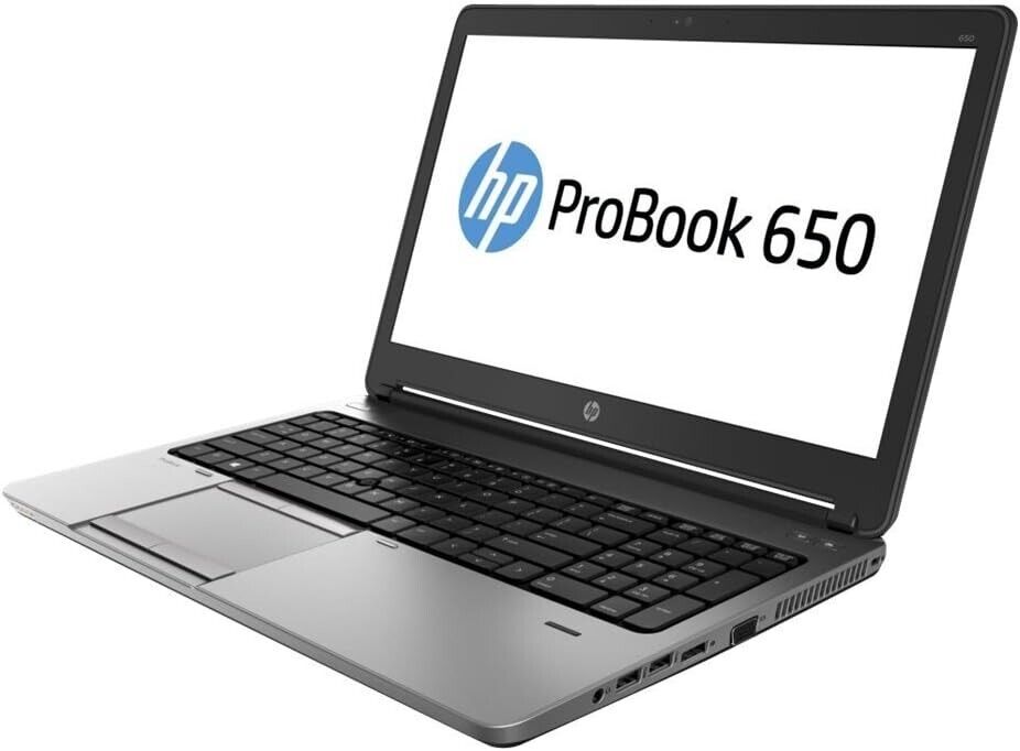 HP ProBook 15.6 Laptop - Intel i5, 16GB RAM, 512GB SSD, Windows 10