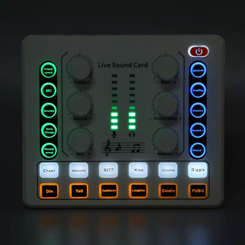 M8 Sound Card - High-Quality Audio Performance for Multi-device Compatibility