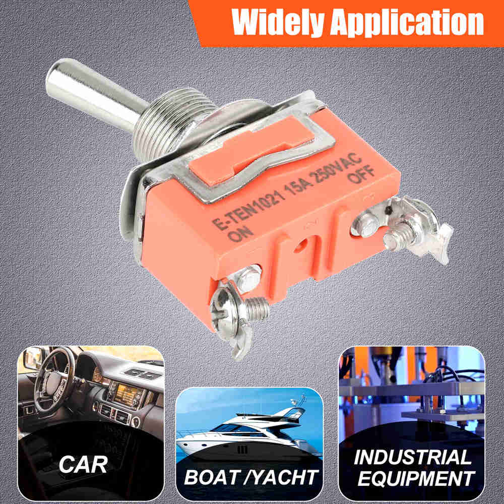 10x Waterproof Heavy Duty Toggle Switch for Car and Boat Applications
