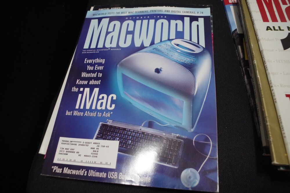 MacWorld Magazines 1998 Complete LOT of 12 Issues - Macintosh Computer Tech