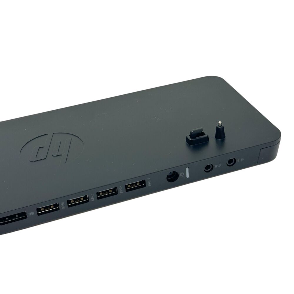 HP UltraSlim Docking Station D9Y32UT#ABA with 65W AC Adapter