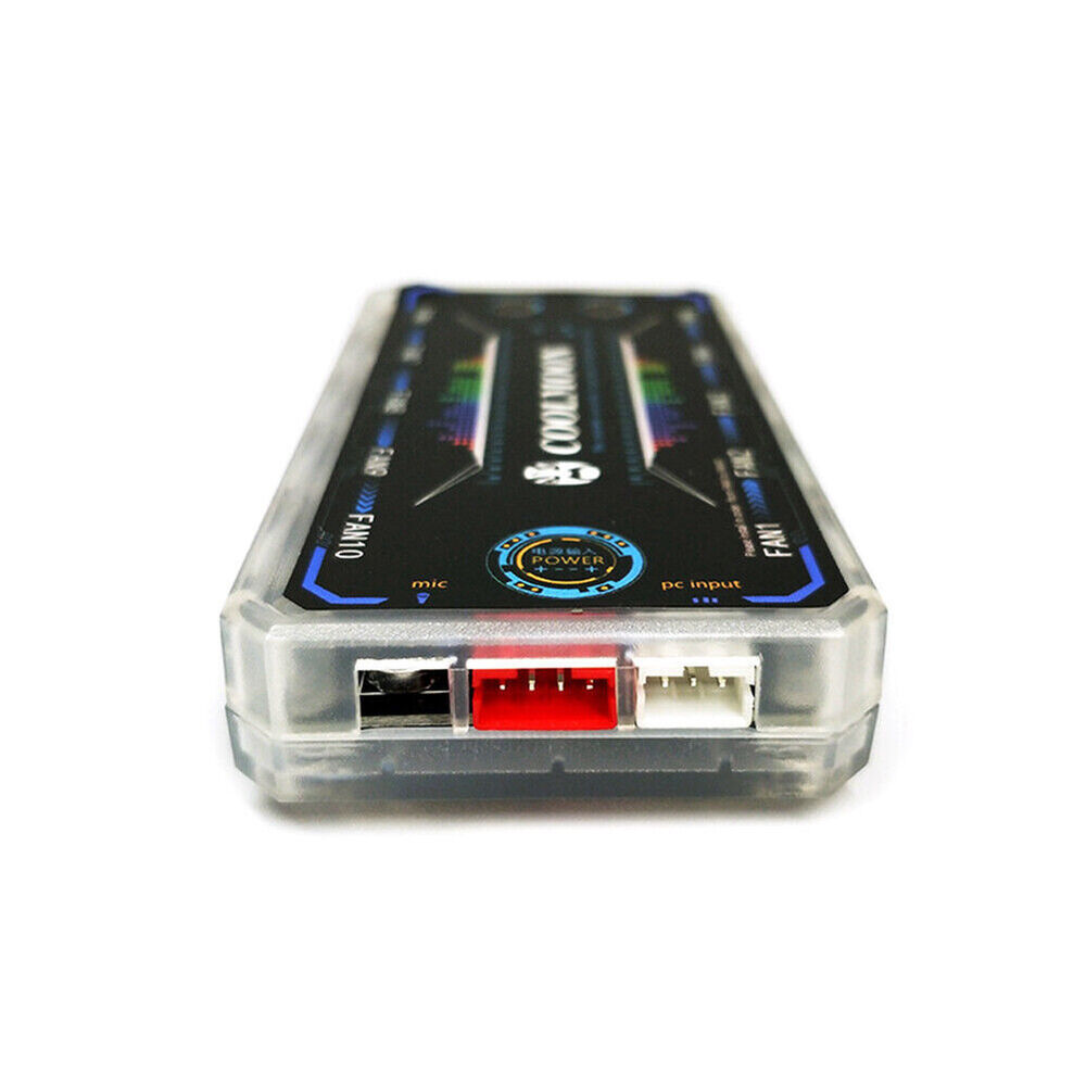 DIY Music Rhythm PC Computer Cooling Fan RGB ARGB Controller Remote Control Kit