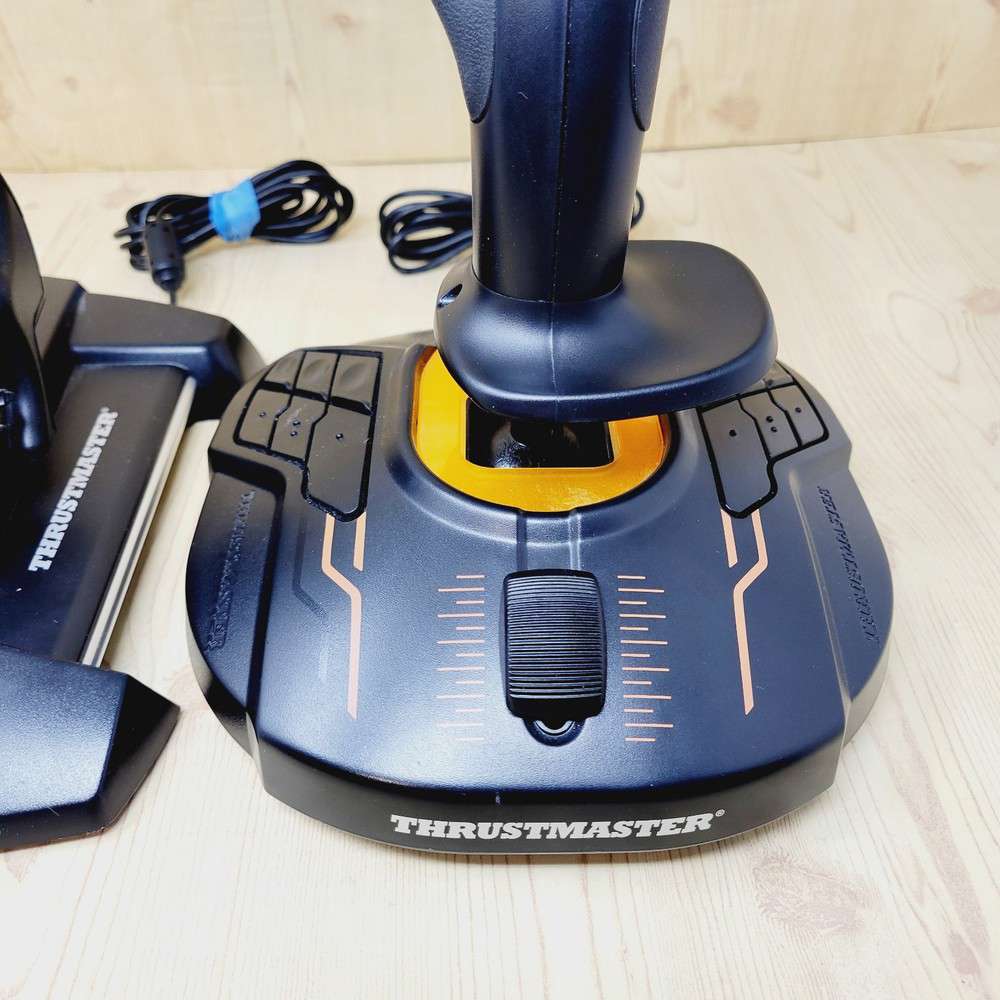 Thrustmaster Hotas T16000M FCS Flight Stick and TWCS Throttle Gaming Equipment