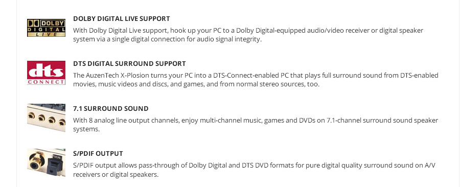 Soundblaster X C-Media Best PCI Audio Card Interface 7.1 Sound Card for Gaming
