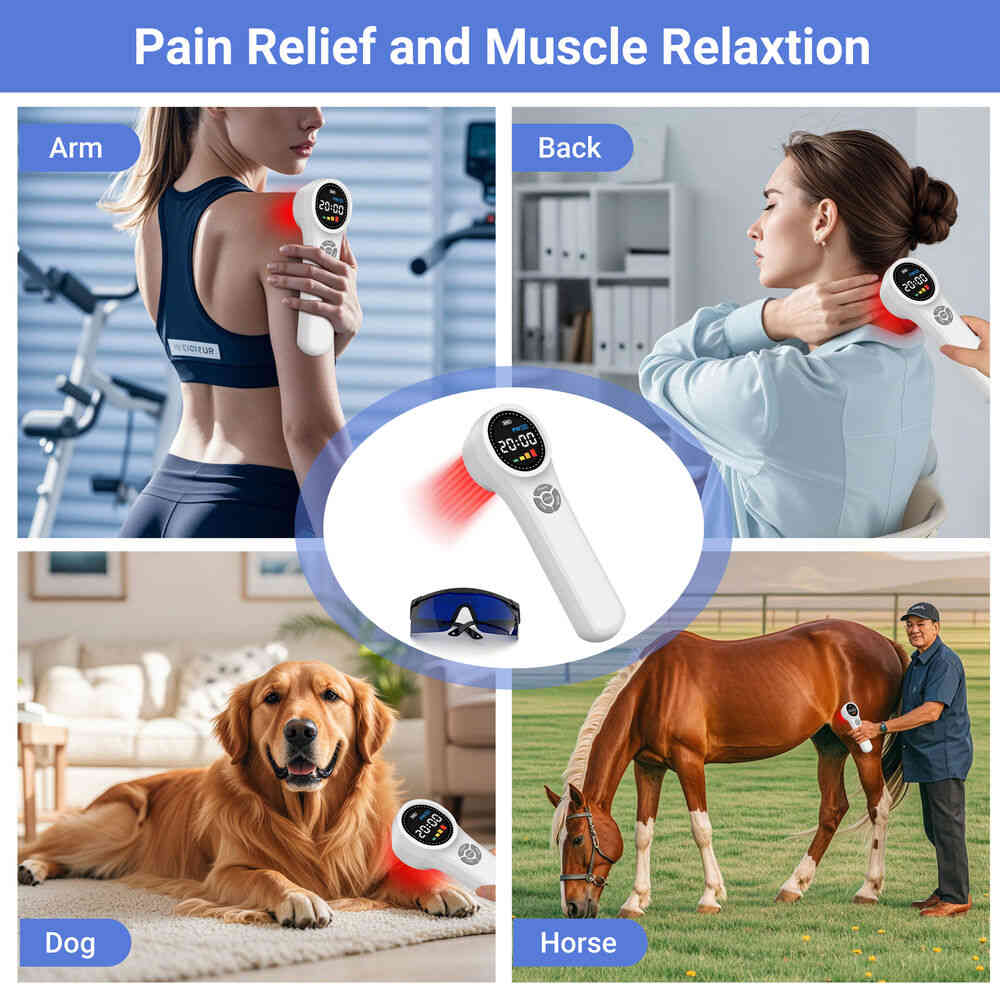ZJZKTOP 1760mW Cold Laser Therapy Device for Peripheral Neuropathy